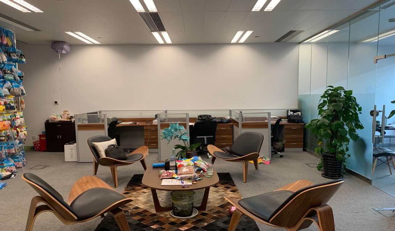 上海绿地中心徐汇滨江，龙华中路地铁站，精装修带家具