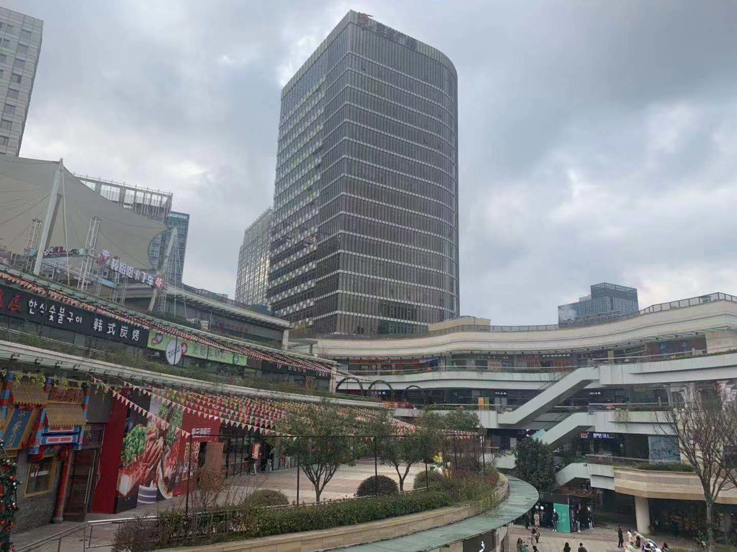 嘉定新城地铁口宝龙广场高层朝南247平双面采光