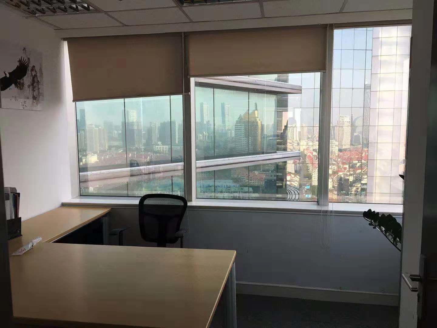 上海胜康廖氏大厦商城路地铁口，胜康廖氏大厦，精装修，户型方正