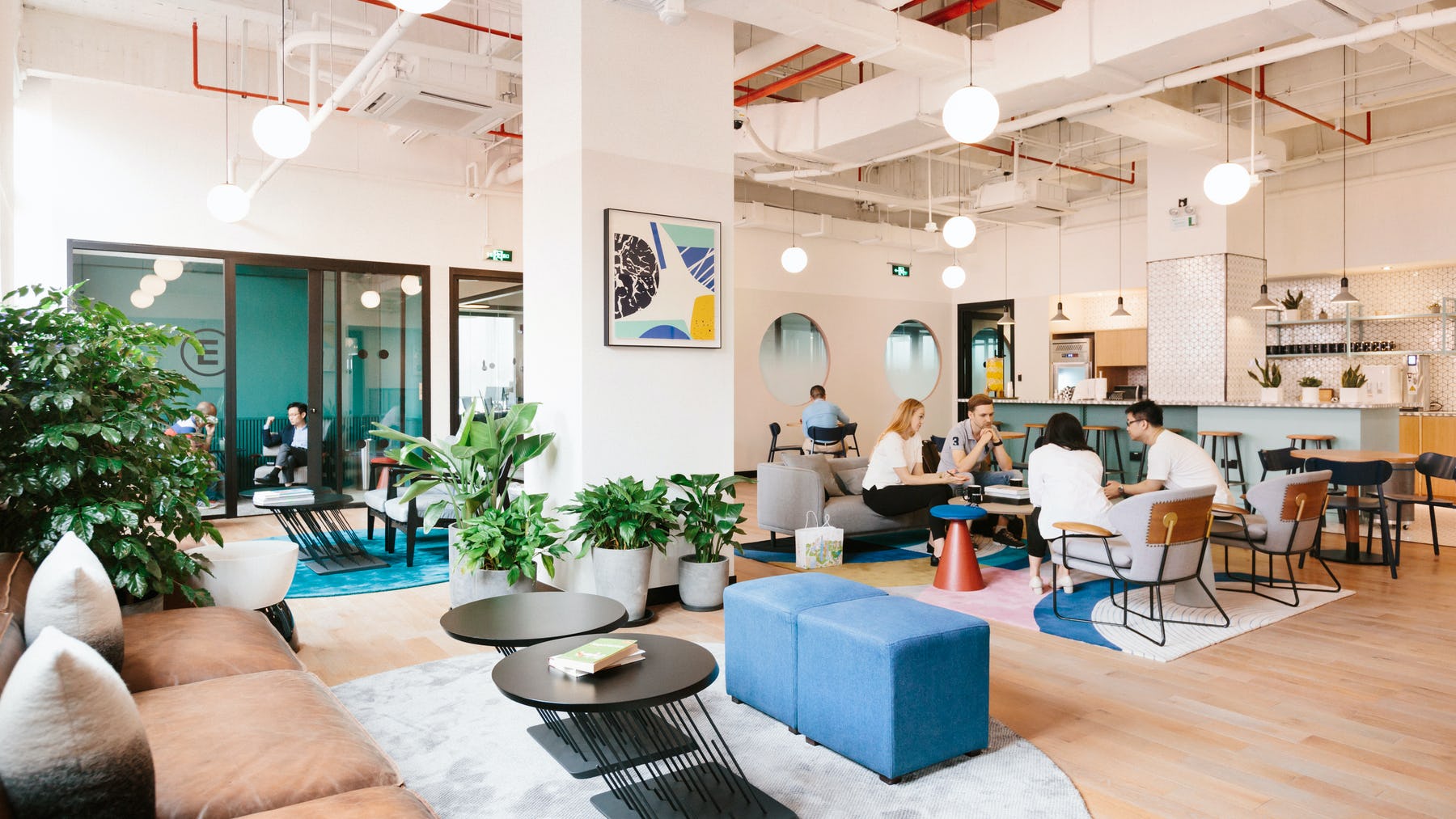 WeWork（627购物中心）联合办公室出租_共享办公室出租价格