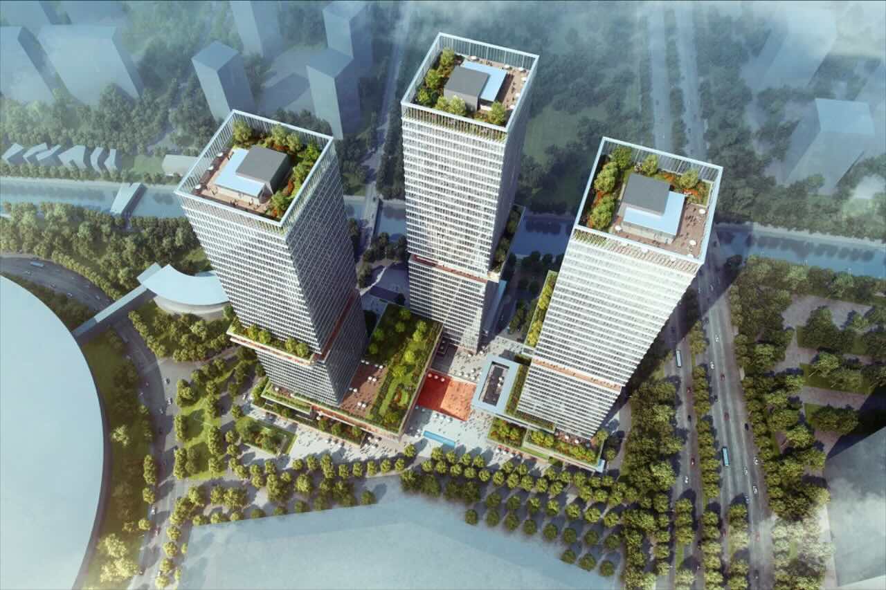 保利浦开金融中心浦东 保利浦开金融中心 390平米 简装修