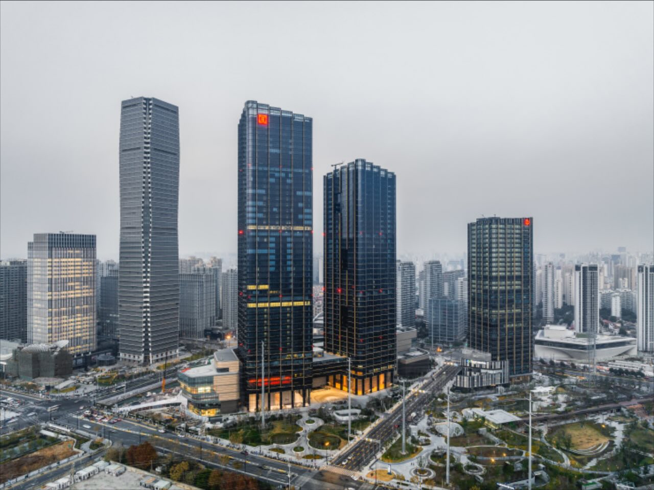 中海中心写字楼外立面